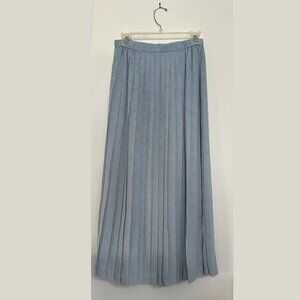 Vintage Talbot Light Blue Pleated Skirt